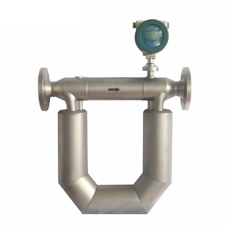 Refineries Industry Batch Control Mass Measurement Atex RS485 DN3-DN150 Oil Flowmeter Fuel Diesel Coriolis Mass Flow Meter
