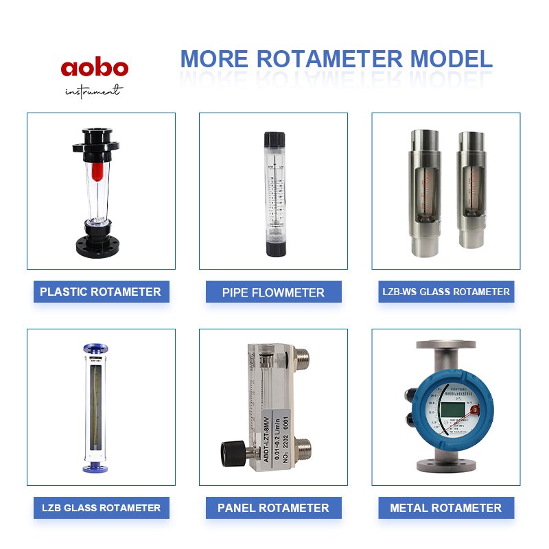 High Quality Rotor Flow Meter Cheap Price Rotameter Factory Supply Flowrator Plastic Tube Float Flowmeter Rotameter Price