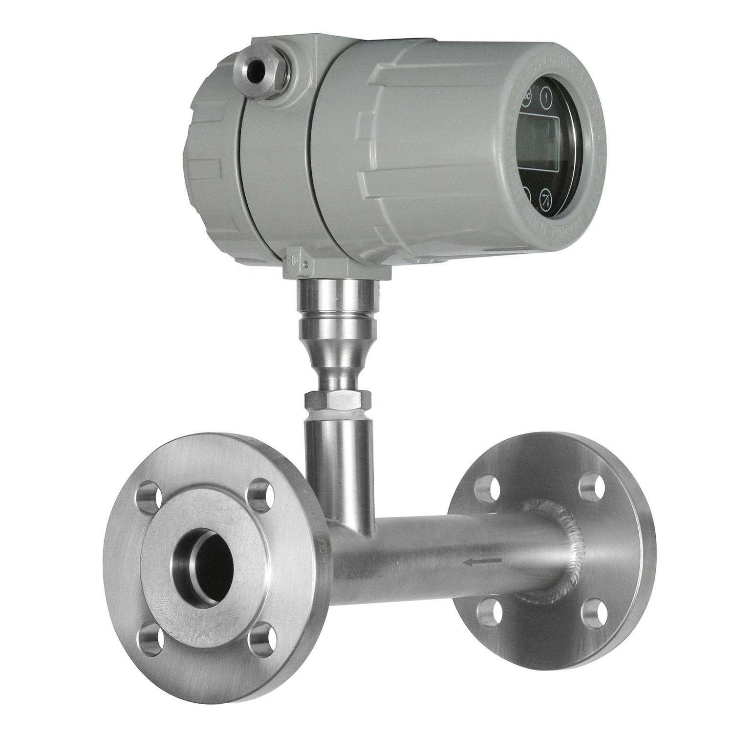High Accuracy Oxygen Cylinder Flowmeter, SS316l Material Oval Gear Mass Flowmeter
