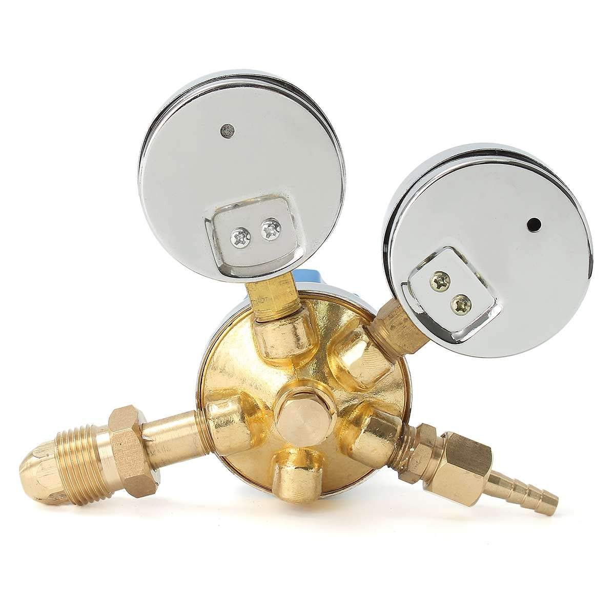 Generic Oxygen Regulator Reducer Mig Flow Meter Pressure Gas Solid Brass Welding Fit Victor Gas Torch Cutting