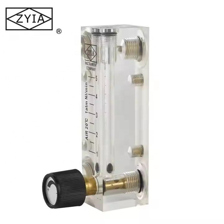 Leading Quality Panel Type 5LPM Industrial Mechanical Ro Water Digital Flow Meter Water Rotameter
