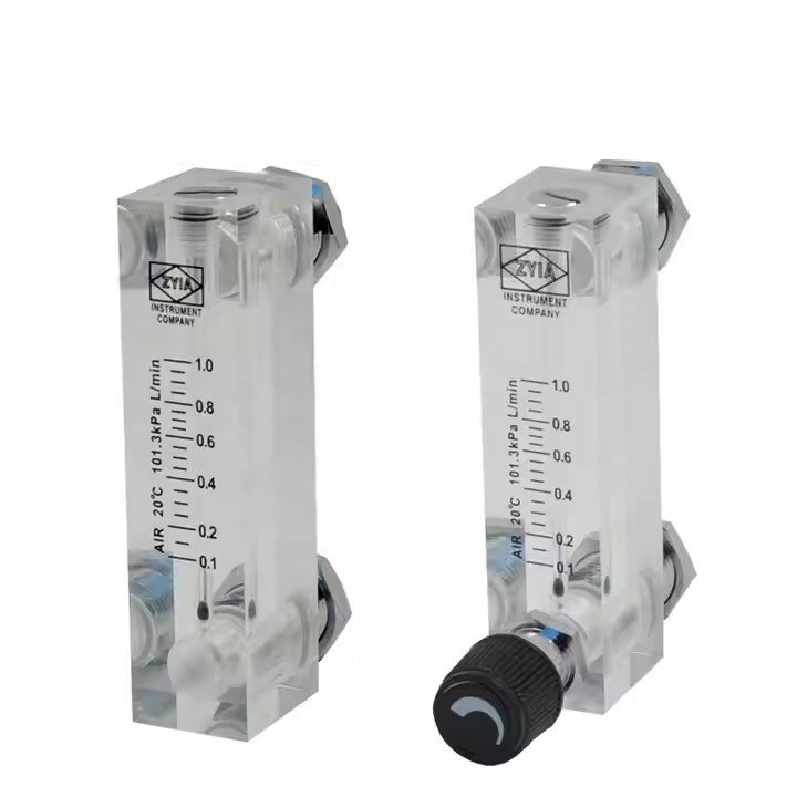 Leading Quality Panel Type 5LPM Industrial Mechanical Ro Water Digital Flow Meter Water Rotameter