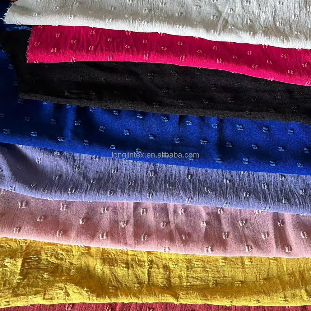 New Trends Fabrics for Clothing Cey 196gsm Crepe Chiffon Saree Fabric Crepe Sqt Maters Cey air Flow Fabric