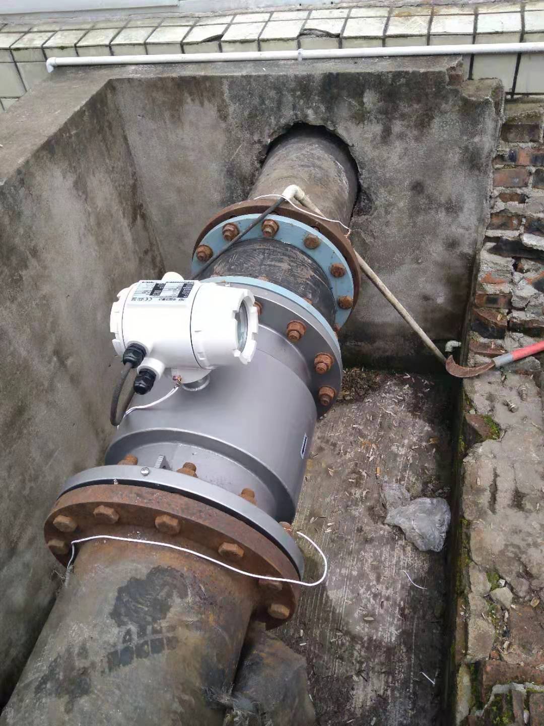 Integrated Type DN10-DN600 Electromagnetic Flowmeter RS485 IP65/IP68 4-20mA Digital Sewage Water Magnetic Flow Meter Sensor