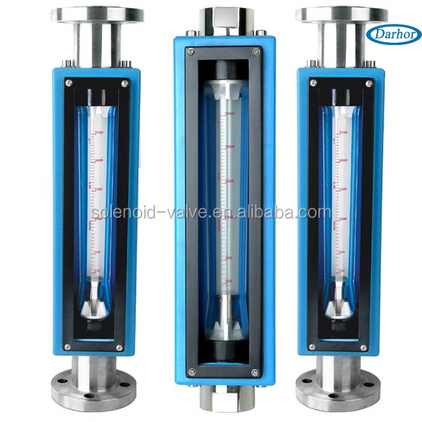 VA30S High Precise Sight Glass Tube Flowmeter Sanitary Clamp Flange Thread Water Flow Meter Rotameter