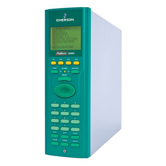 High Quality Emerson Rosemounts FloBoss S600+ Flow Computer Intelligent Interface to Various Flowmeters Precise Calculation