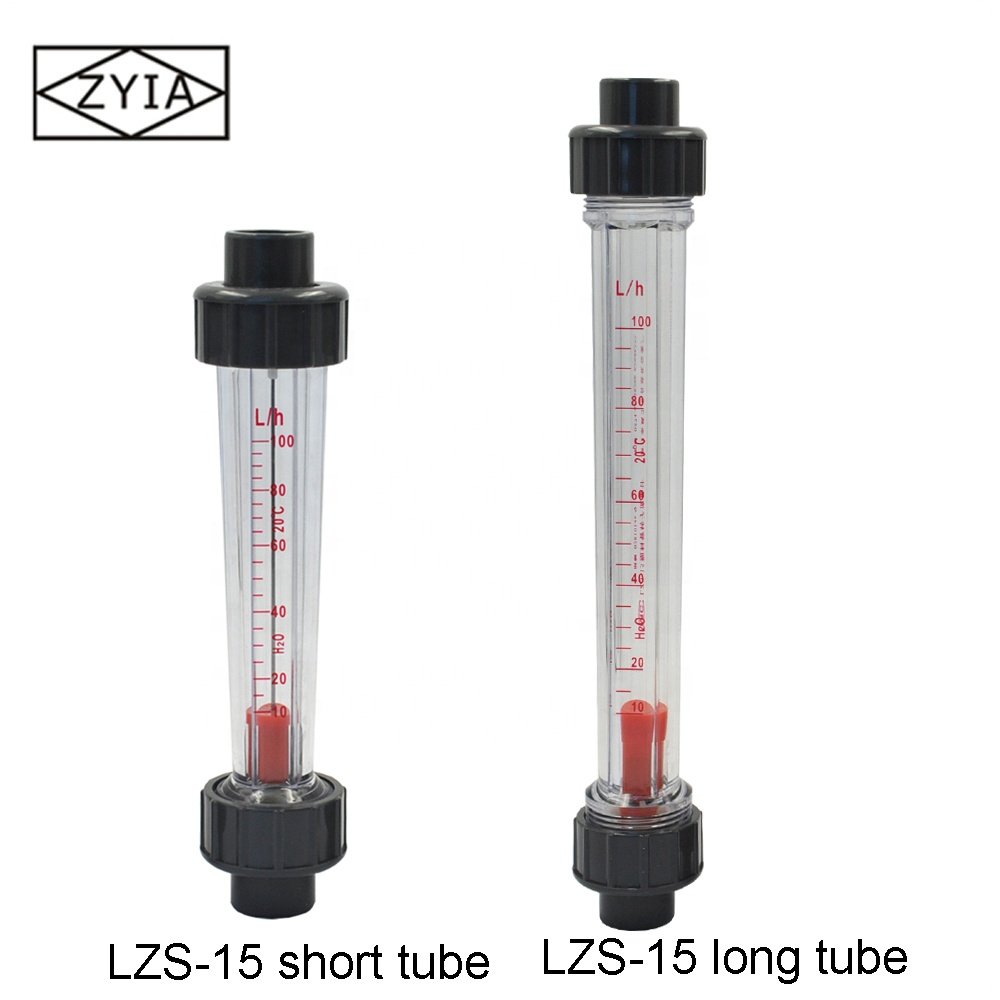 LZS-15F Hot Sales Mechanical Plastic Portable Water Flowmeter Water Inline Rotameter