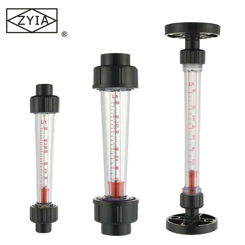 LZS-15F Hot Sales Mechanical Plastic Portable Water Flowmeter Water Inline Rotameter
