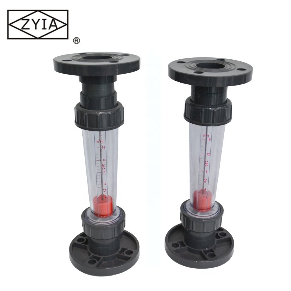 LZS-15F Hot Sales Mechanical Plastic Portable Water Flowmeter Water Inline Rotameter