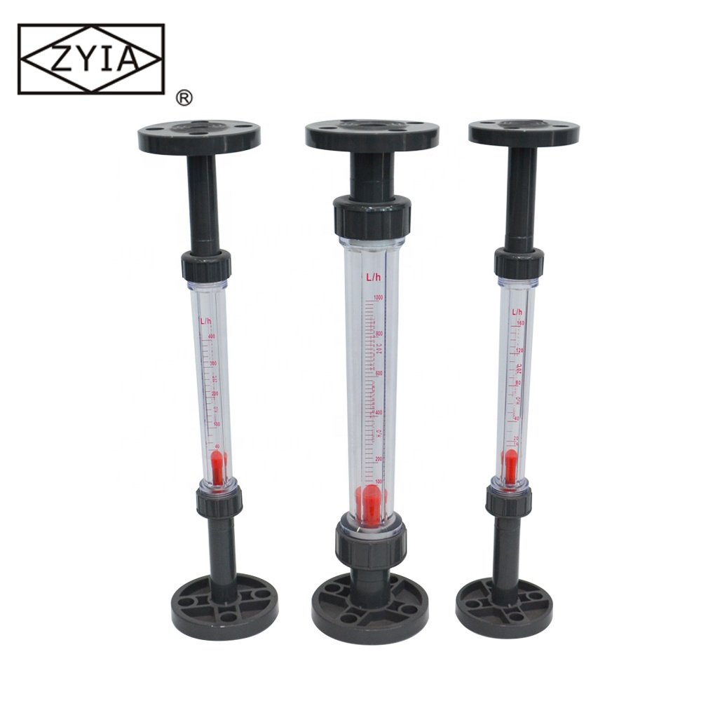 LZS-15F Hot Sales Mechanical Plastic Portable Water Flowmeter Water Inline Rotameter