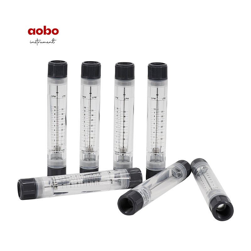 Stainless Steel Rotameter Flow Indicator OEM Customizable Thread Connection Liquid Air/Water Flow Meter Acrylic Tube Sight Oil