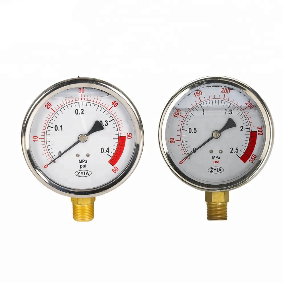 Hot sale Digital Hydraulic Air Manometer Stainless Steel Pressure Gauge