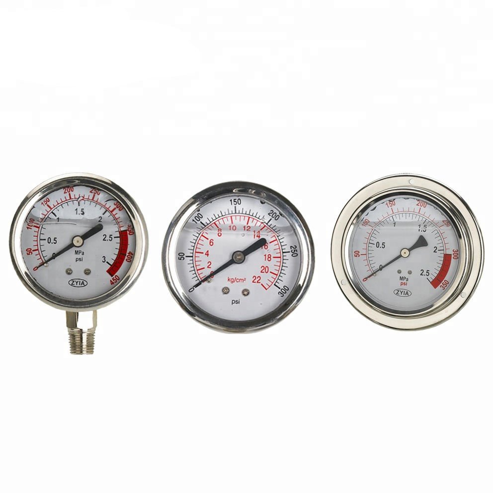 Hot sale Digital Hydraulic Air Manometer Stainless Steel Pressure Gauge
