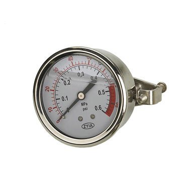 Hot sale Digital Hydraulic Air Manometer Stainless Steel Pressure Gauge
