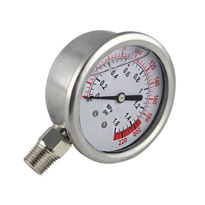 Hot sale Digital Hydraulic Air Manometer Stainless Steel Pressure Gauge