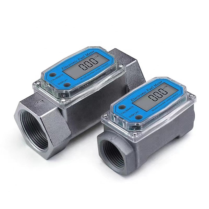 LCD Digital Turbine Flowmeter for Liquid Water Flow Meter