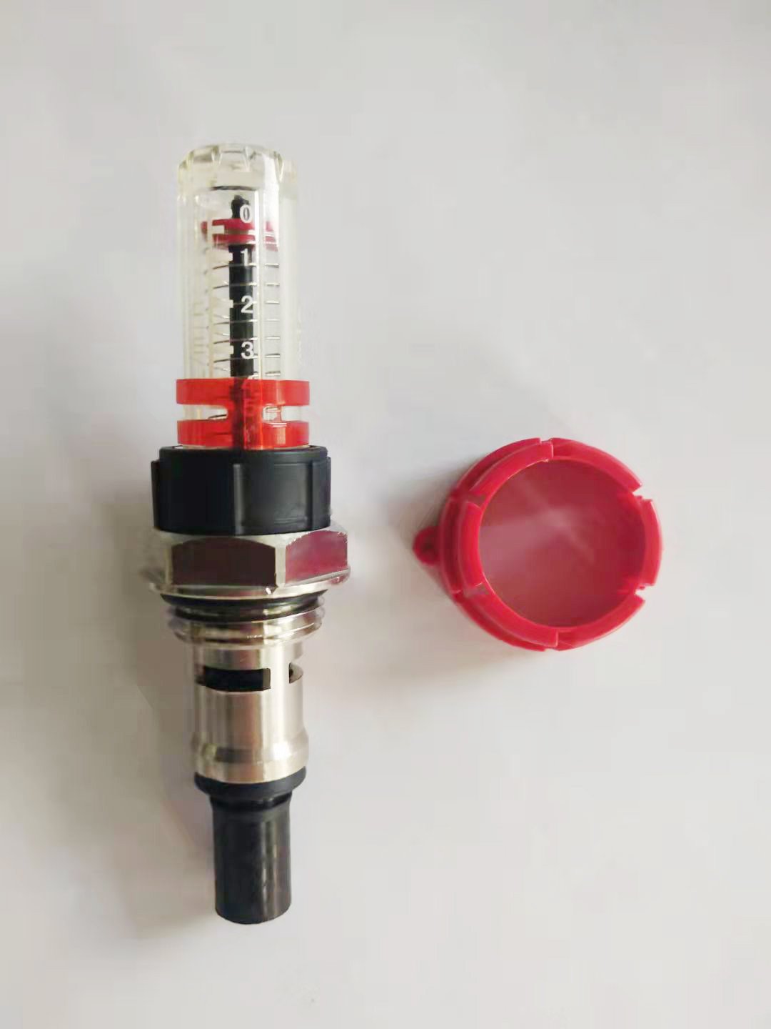 Heating System Flow Meter For Manifold 1/2 And 3/8 Inch