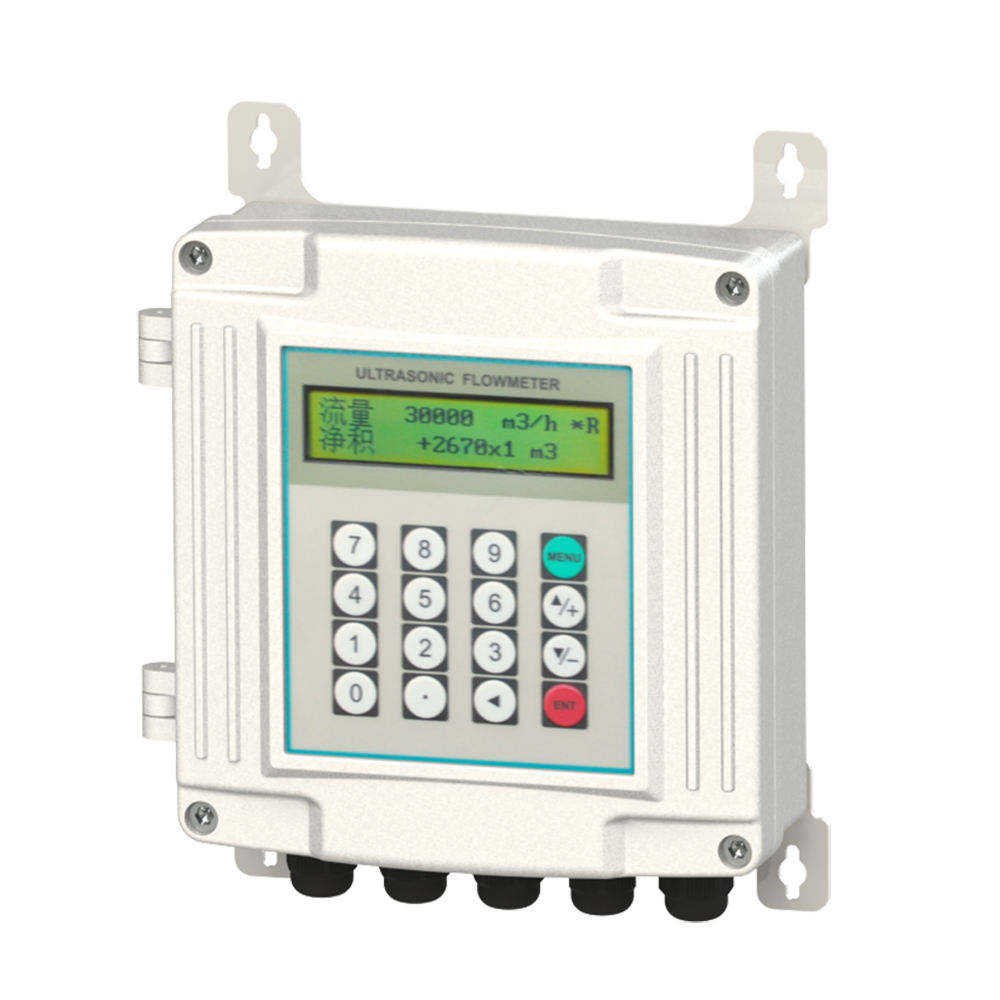 Intelligent Ultrasonic Doppler Flow Meter Open Channel Liquid Mass Water Meter with Gas Sensor OEM Customizable