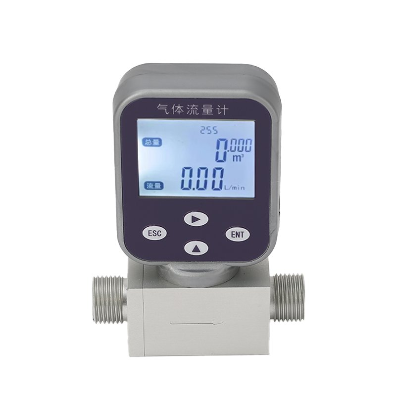 JIANT Thermal Mass Gas Flowmeter Nitrogen Oxygen Hydrogen Helium Argon Methane Propane Strip With485