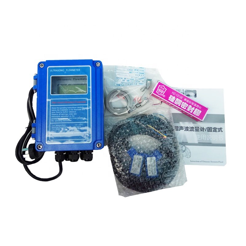 Clamp-on Flow Meter Sensor Portable Ultrasonic Flowmeter
