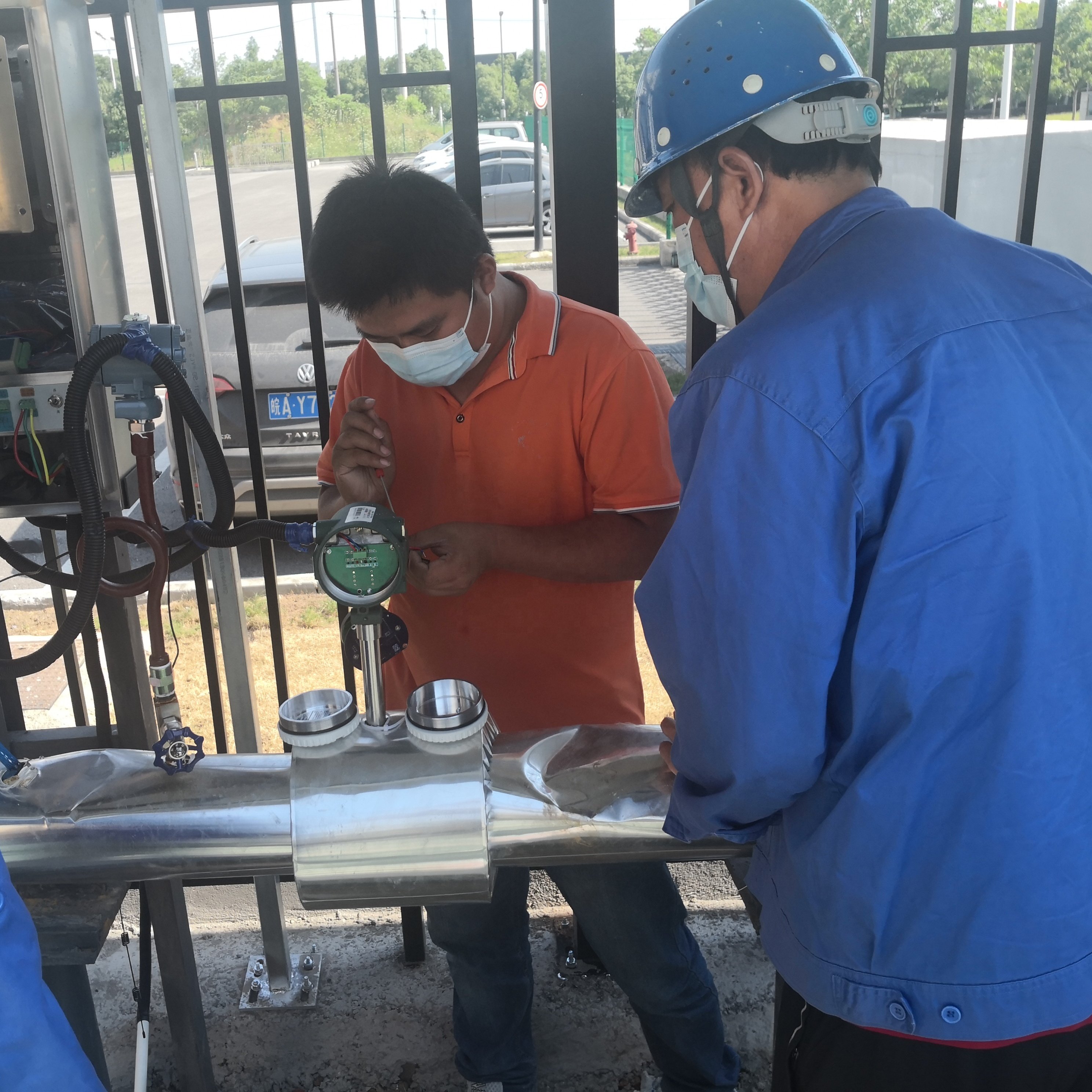 RS485 vortex Co2 Flowmeter Steam vortex air Flow Meter Price Compressed air Flow Meter