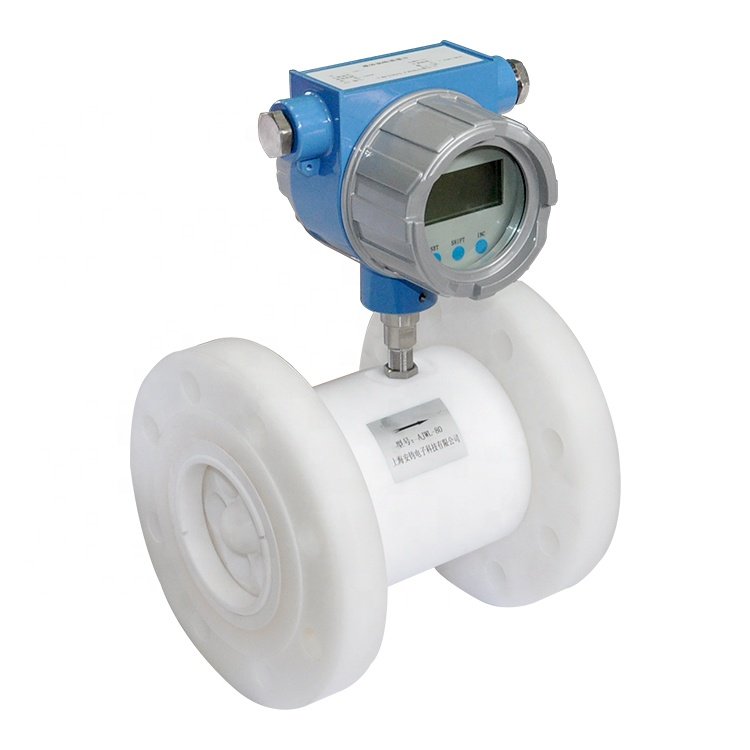 Anjun Intelligent Remote Control AJWL Inline Pipe Type Liquid Turbine Flow Meter Flowmeter
