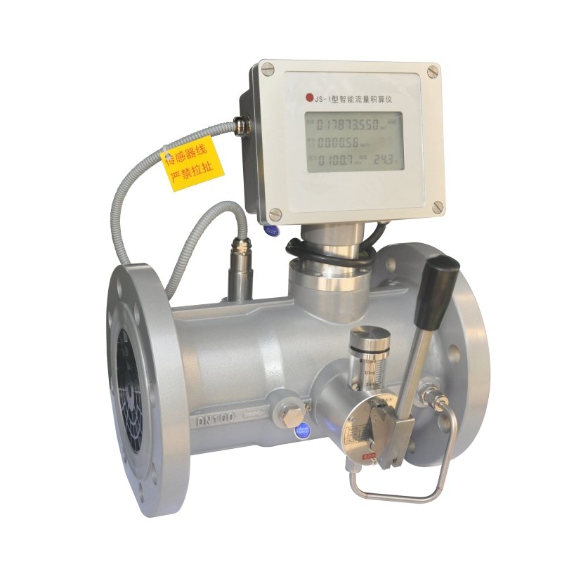 Customizable Digital Turbine Flow Meter with EVC for Natural Gas Measurement Flange Connection LCD Display OEM Support Flowmeter