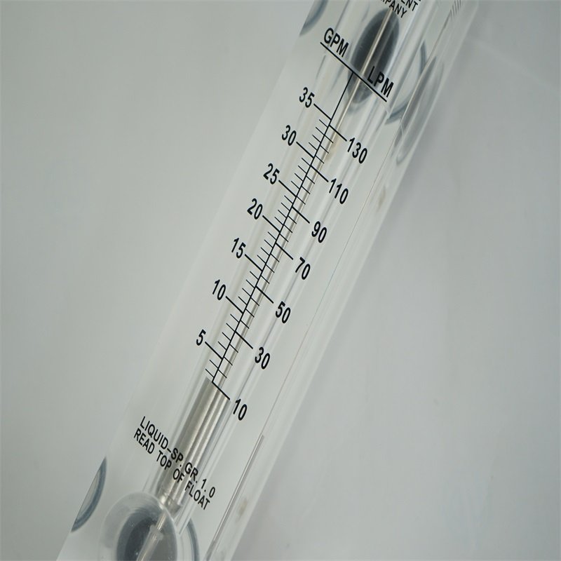 Wholesale Water Flowmeter Air Flow Meter Panel Mount Acrylic Flowmeter