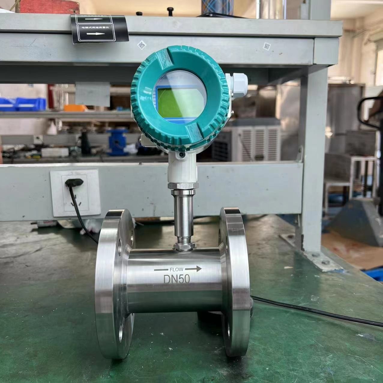 4-20mA Turbine Flow Meter DN200 Liquid Oil Turbine Water Flow Meter Sensor Pulse Turbine Flowmeter