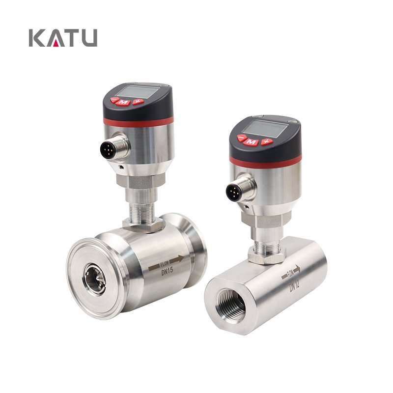 KATU FM120 Small Volume Turbine Flow Meter Digital Water Flow Meter