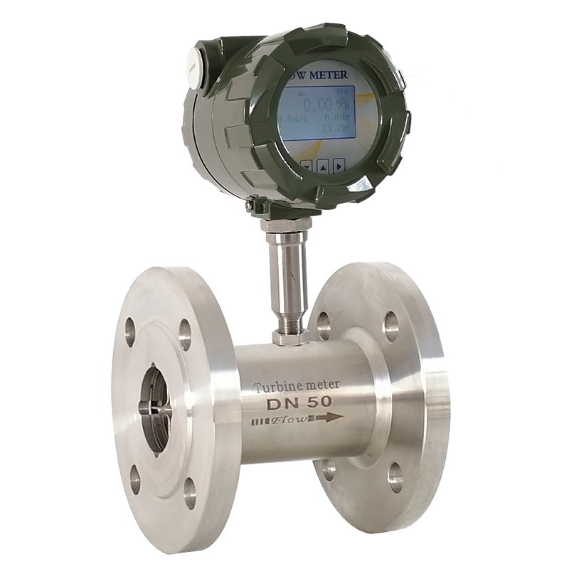 China Supplier Diesel Fuel Gasoline Turbine Flow Meter LUGB Digital Display Milk Juice Transmitter Flowmeters