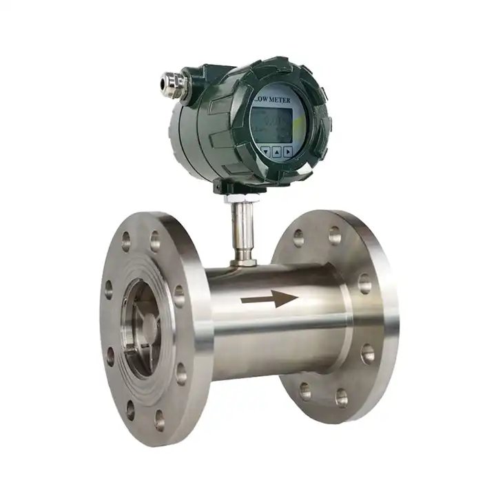 China Supplier Diesel Fuel Gasoline Turbine Flow Meter LUGB Digital Display Milk Juice Transmitter Flowmeters