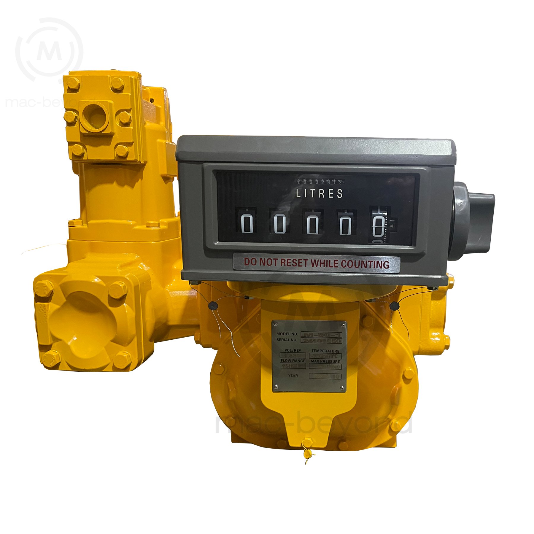 LIQUID CONTROLS Electronic Fuel Flow Meter M-25-A-1