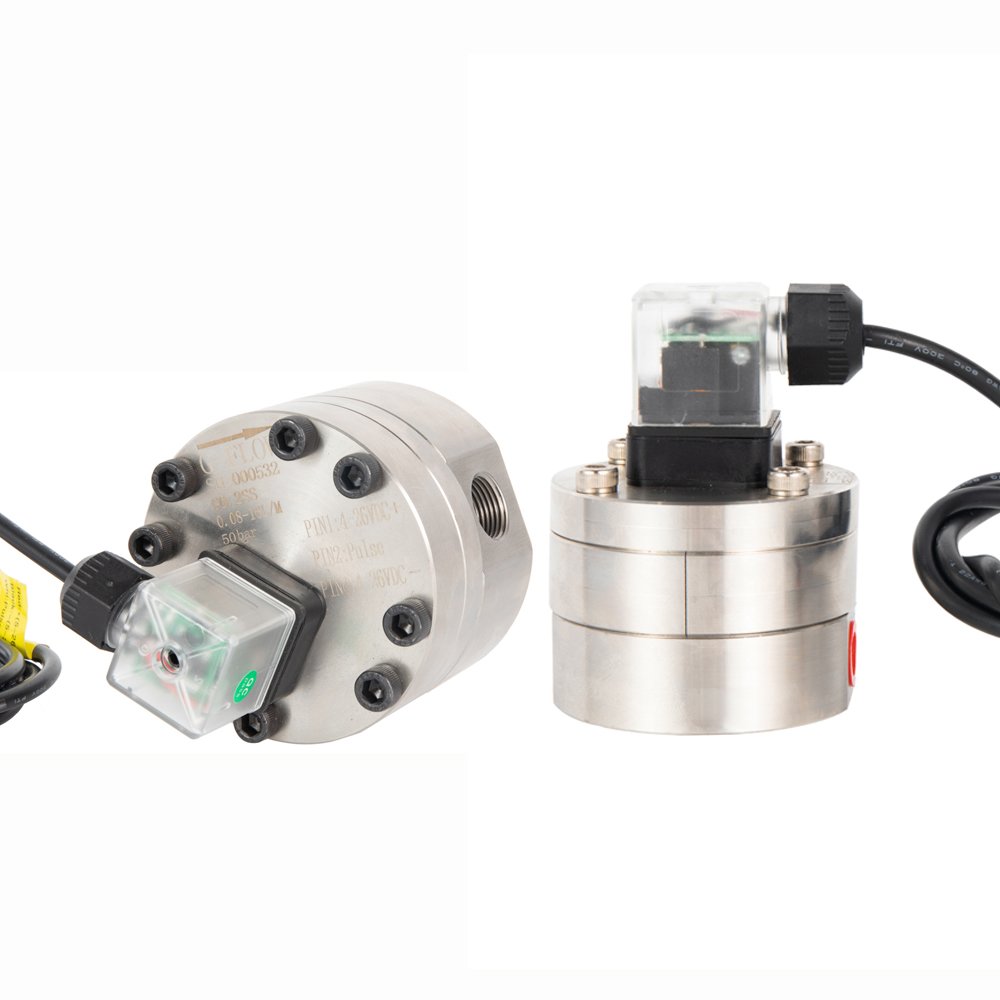 Shanghai Jishen Micro Oval Gear Flow Meter for Glue Dispenser