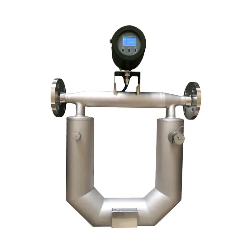 Liquid and Gas Flow Micro Motion Coriolis Mass Flow Meter