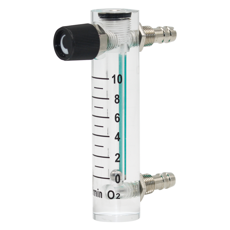 Glass Rotameter 4-40L/Min Gas Liquid Air Water Rotameter with Complete Specifications