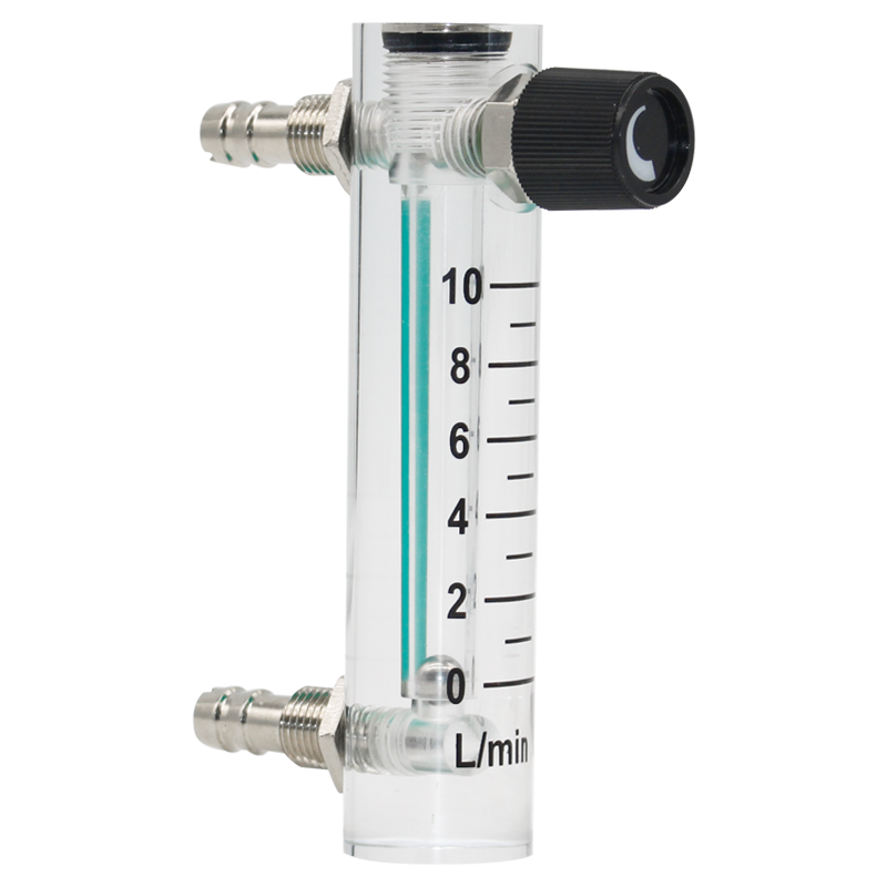 Glass Rotameter 4-40L/Min Gas Liquid Air Water Rotameter with Complete Specifications
