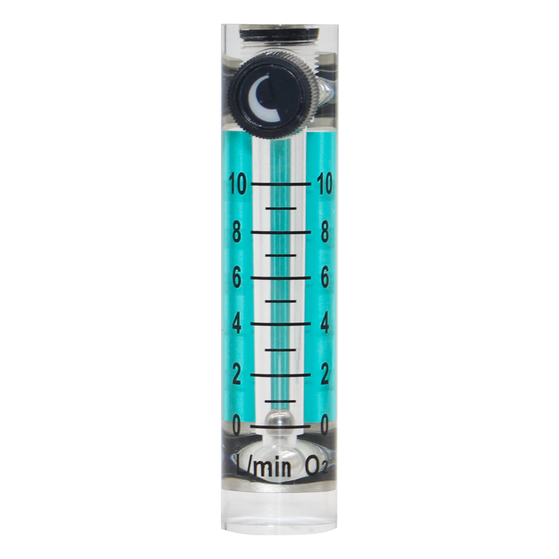 Glass Rotameter 4-40L/Min Gas Liquid Air Water Rotameter with Complete Specifications