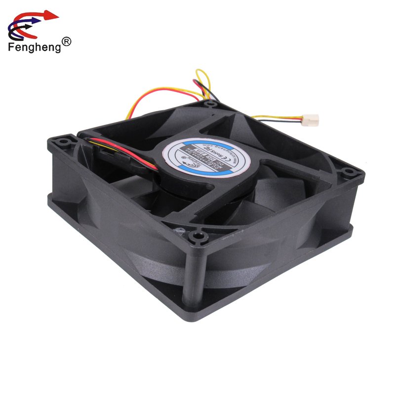 Factory Direct 4.72'' 12038 DC 12V/24V 1300/1500RPM Cooling Fan for Refrigerators