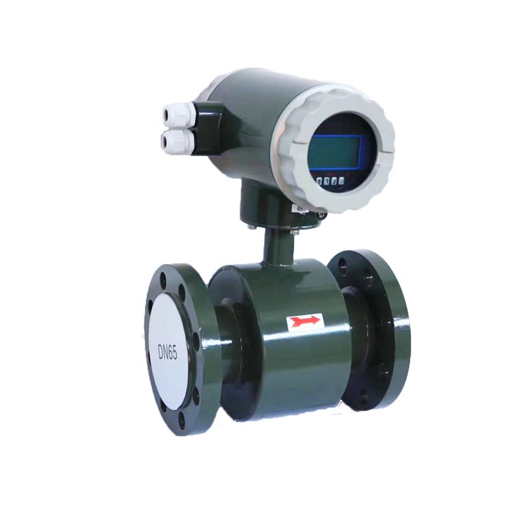 Compact Smart DN 100 Electromagnetic Flow Meter for Water