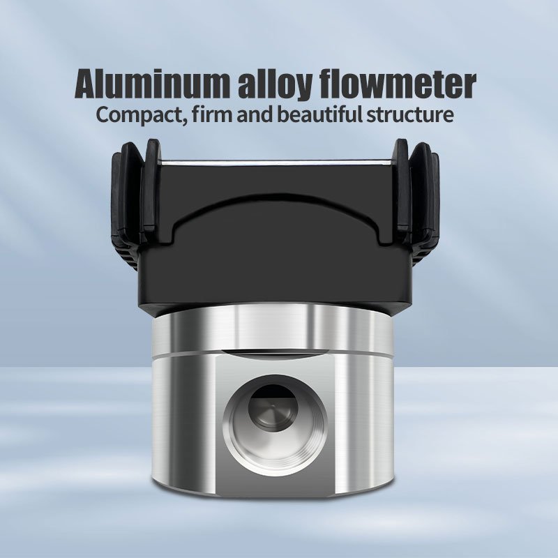 High Voltage Aluminium Alloy Electronic Digital Water Diesel Gasoline Flow Meter K24 Flowmeter K24 Digital Turbine Flow Meter