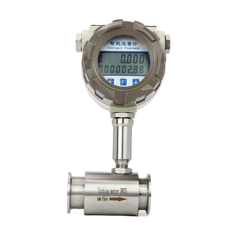 High Accuracy Digital Fuel Flow Transmitter Flowmeter Turbine Flow Meter for Diesel Oil Petrol Gasoline