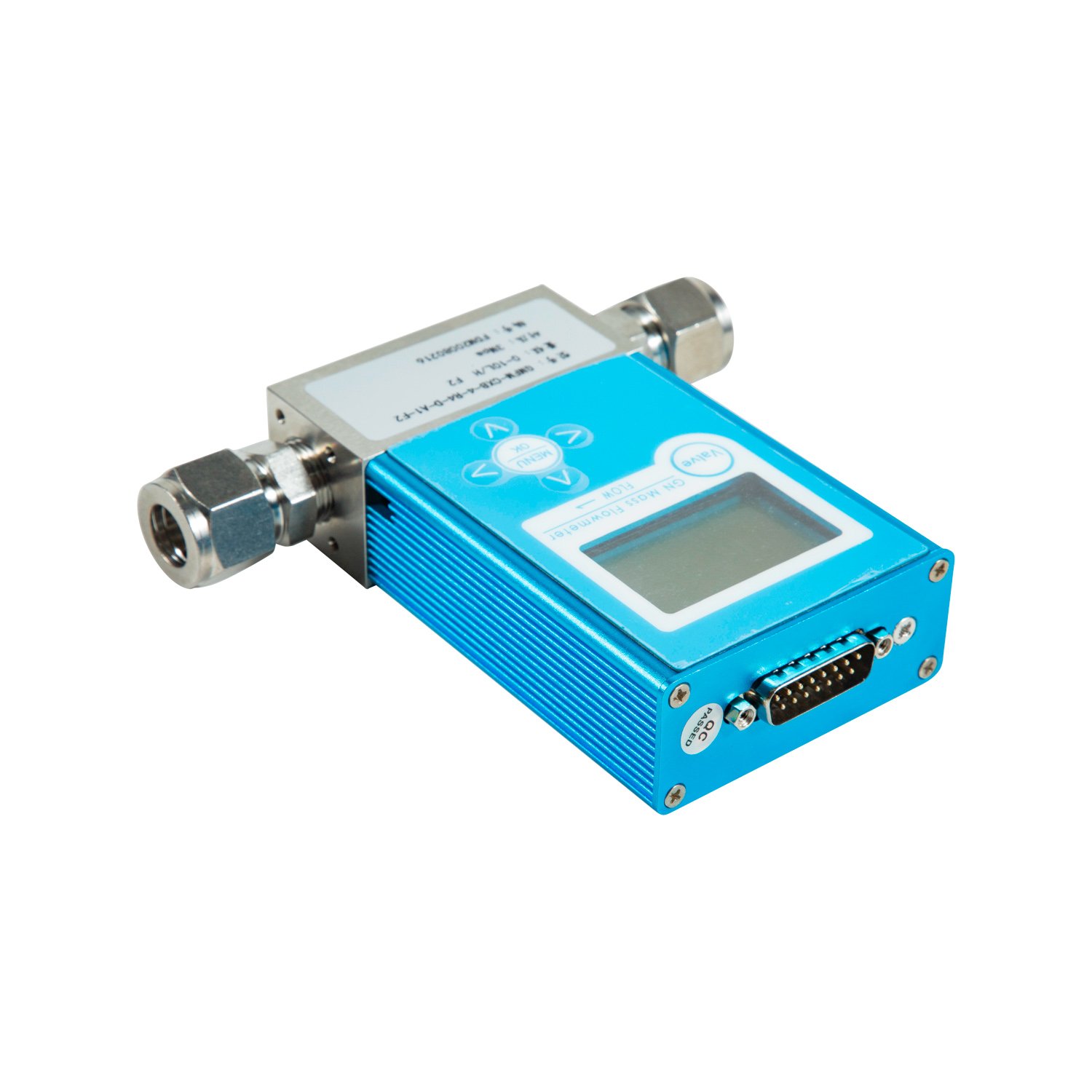 High Precision Micro Variable Area air Co2 Flow Controller Digital Gas Mass Flow Meter