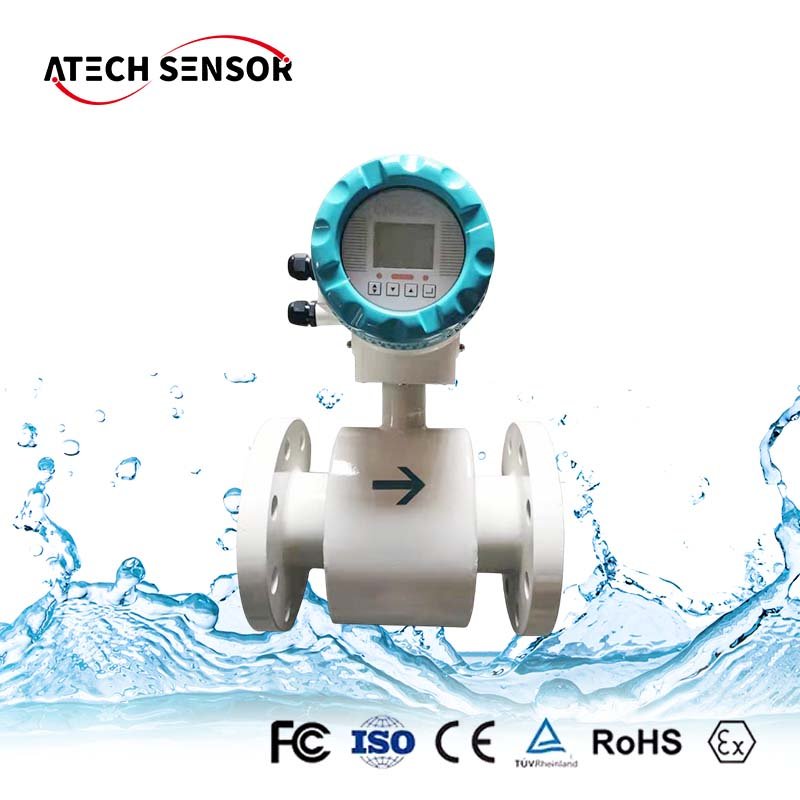 High-precision Pipeline Electromagnetic Flowmeter Used in Steel Power Industry