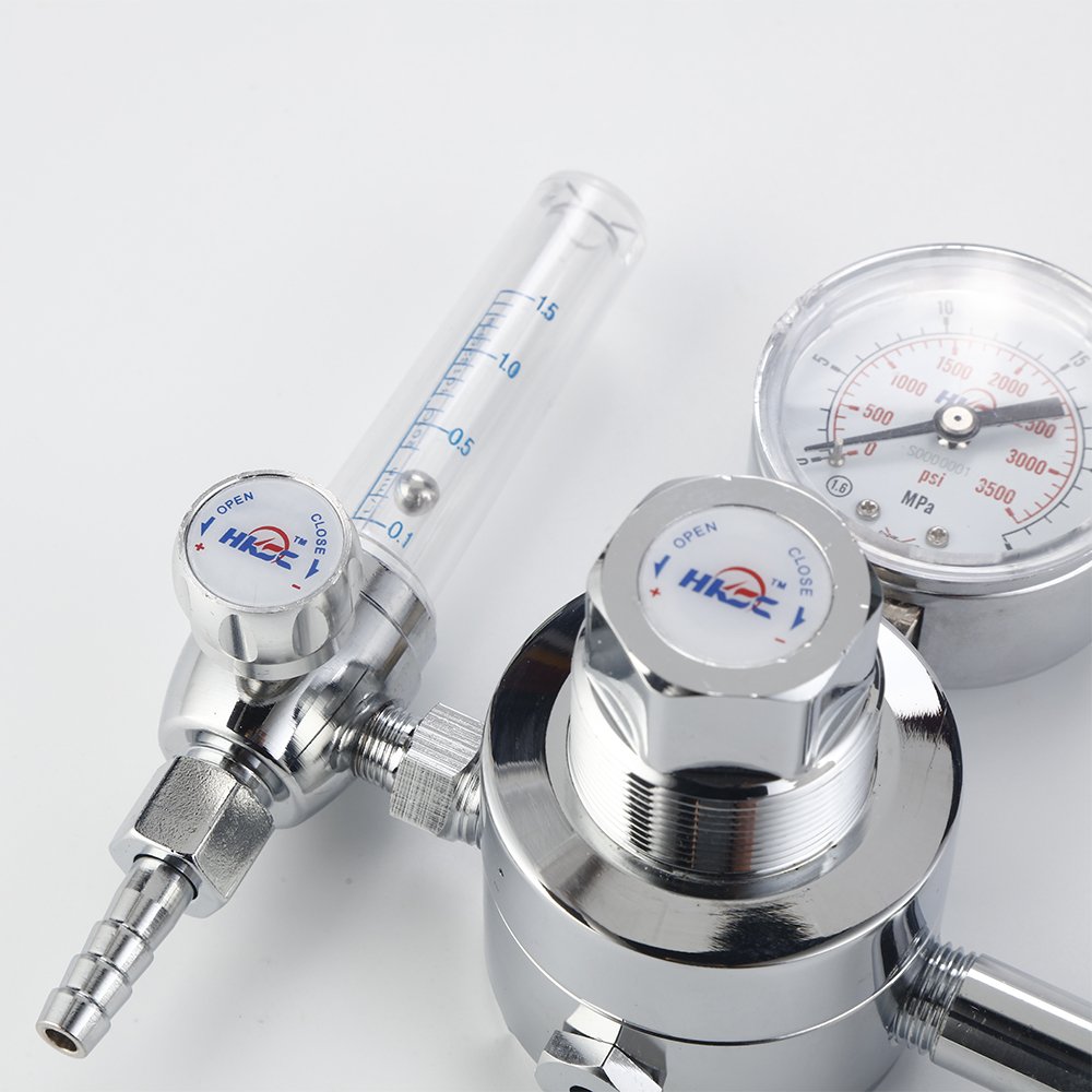 HG13F Full Brass Ultra High Pressure Gas Nitrogen Regulator with Gauge