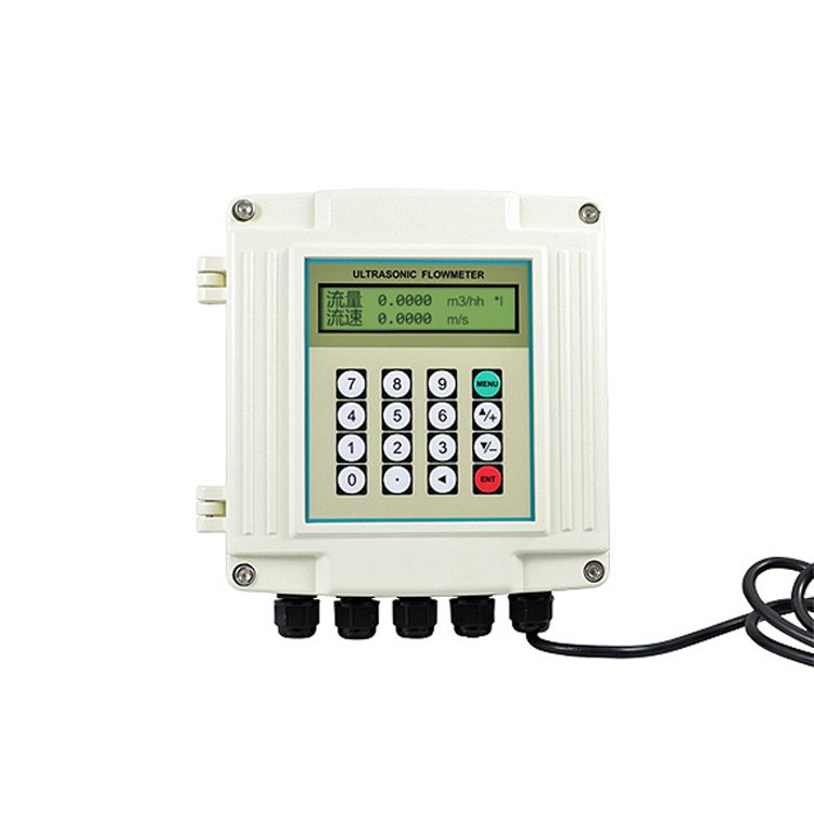 FMU832 Wall Mounted Clamp Type Ultrasonic Flow Meter High Temperature Ultrasonic Heat Meter Sensor