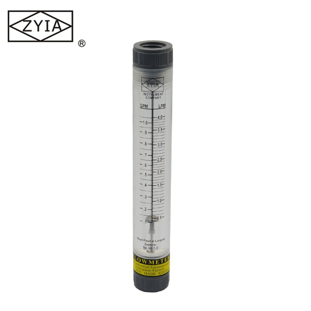 LZM-15G Chape Price Acrylic Inline Natural CO2 Gas Flow Meter
