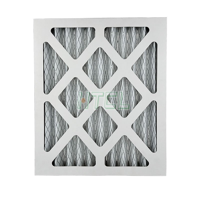 Cheap Price AC Furnace HVAC Pleated Filter Merv8 Merv11 Merv13 Cardboard Frame Air Filter