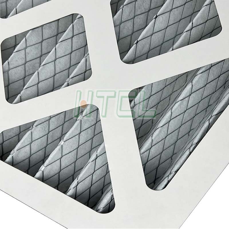 Cheap Price AC Furnace HVAC Pleated Filter Merv8 Merv11 Merv13 Cardboard Frame Air Filter