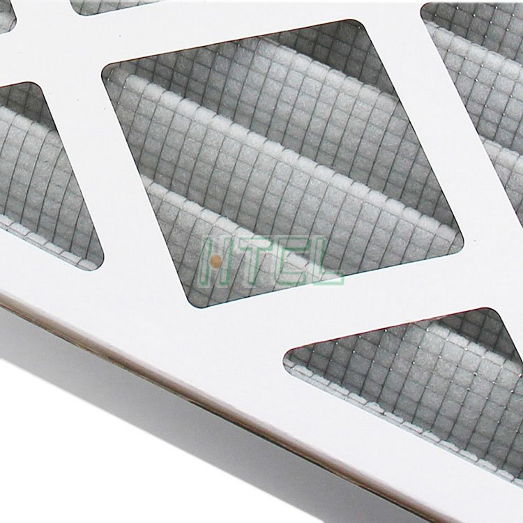 Cheap Price AC Furnace HVAC Pleated Filter Merv8 Merv11 Merv13 Cardboard Frame Air Filter